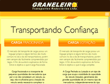 Tablet Screenshot of graneleiro.com.br